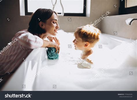 mom baths son|Mom Bathing Son In The Bathroom